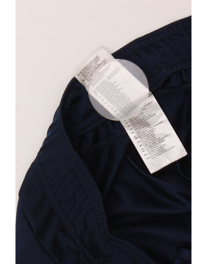 Pantaloni de trening Adidas pentru bărbați, poliester mediu bleumarin