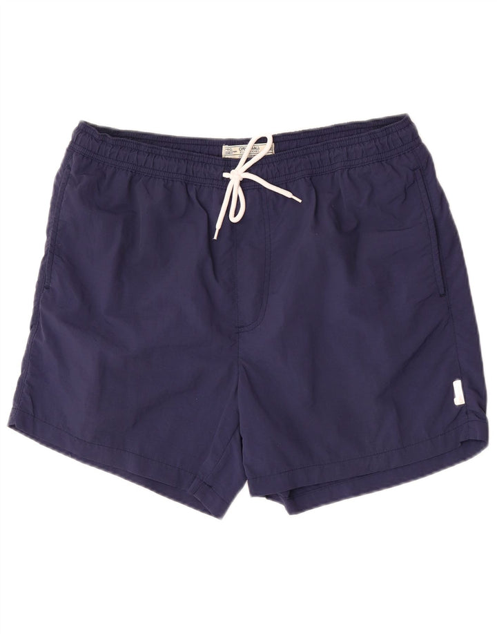 Pantaloni scurți de înot Jack & Jones pentru bărbați, nailon mediu bleumarin