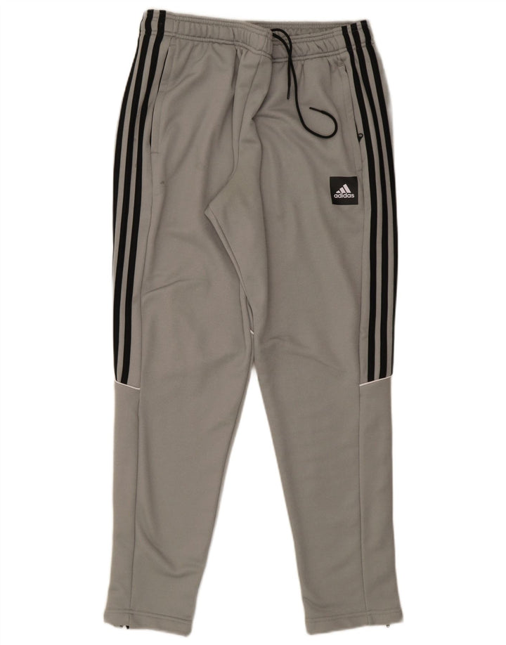 Pantaloni de trening Adidas Aeroready pentru bărbați, mari, gri din poliester