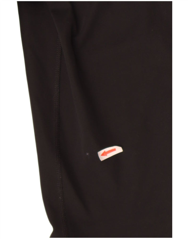 Adidas Climalite Crop Leggings pentru femei UK 8/10 Poliester negru mic