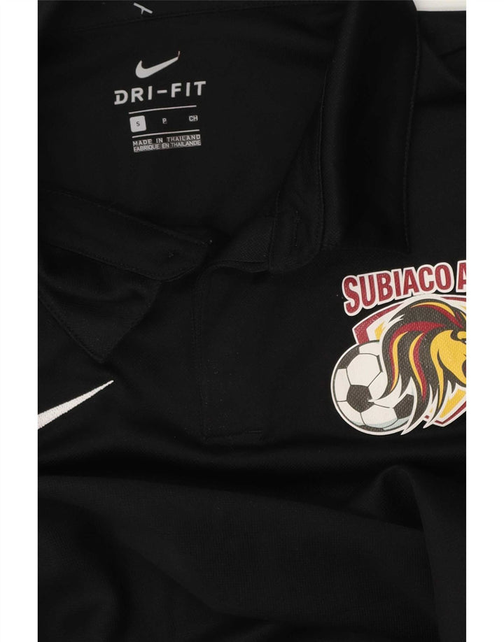 Tricou polo cu grafic Dri Fit Nike pentru bărbați, negru, color block