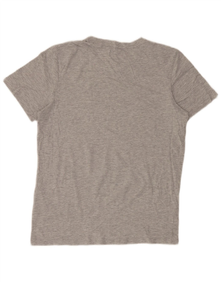 Tricou grafic Jack & Jones pentru bărbați Top mic din bumbac gri