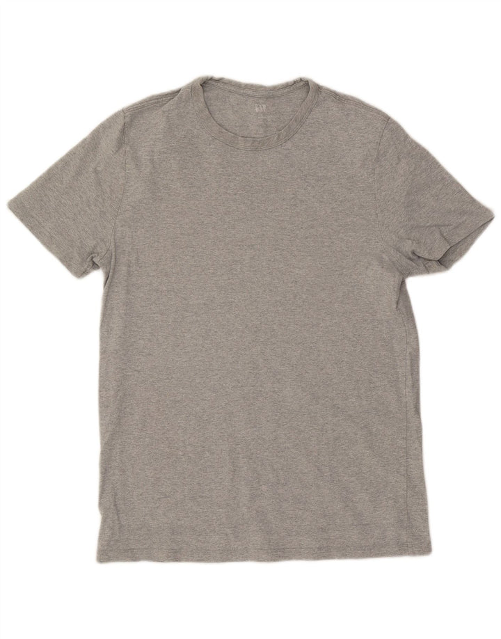 Tricou pentru bărbați Gap Top mare, gri bumbac cu pete