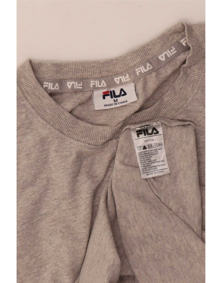 Tricou Bărbați Fila Top Medium Gri Pete Bumbac