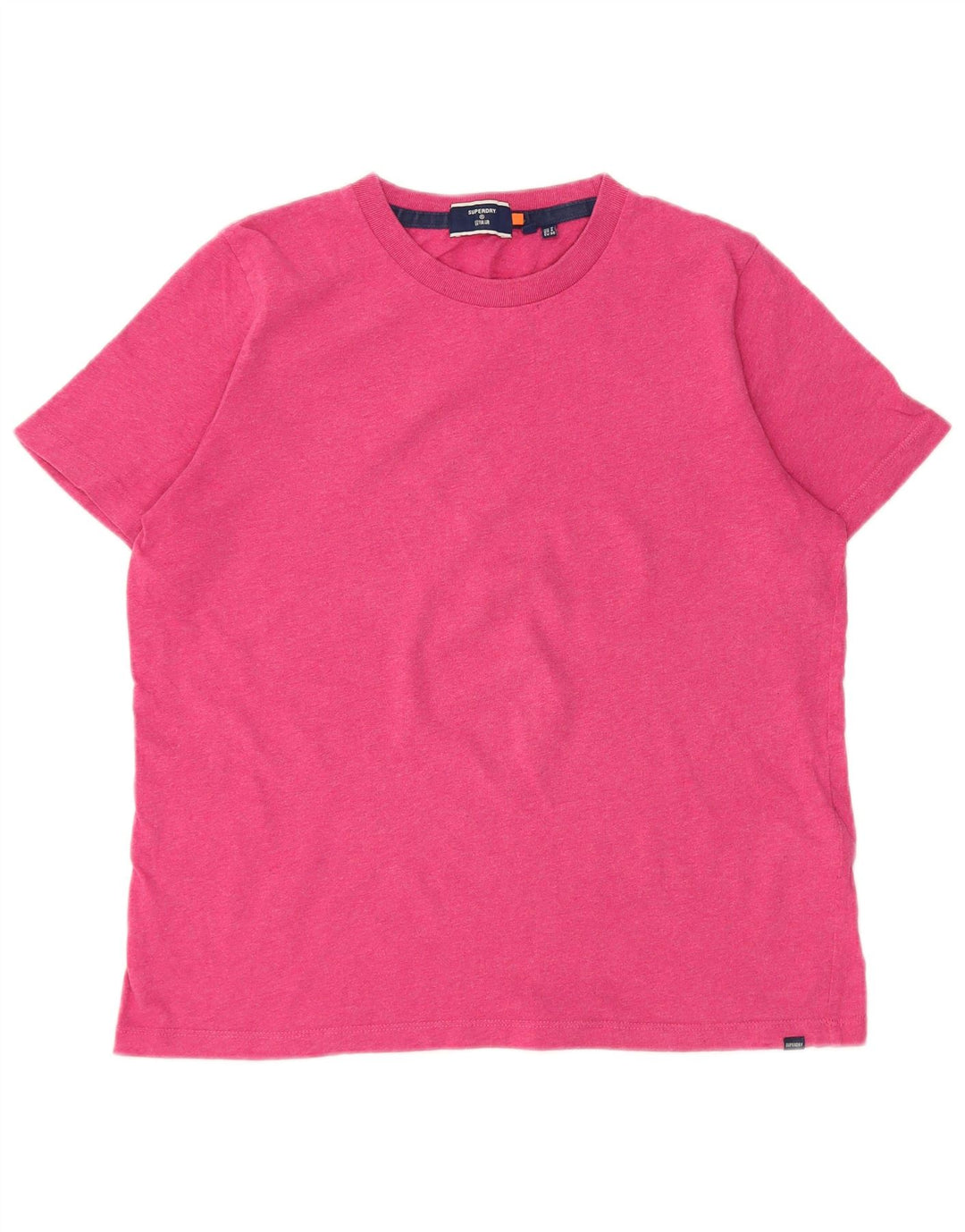 Tricou supradimensionat pentru femei Superdry Top UK 8 Small Pink Bumbac