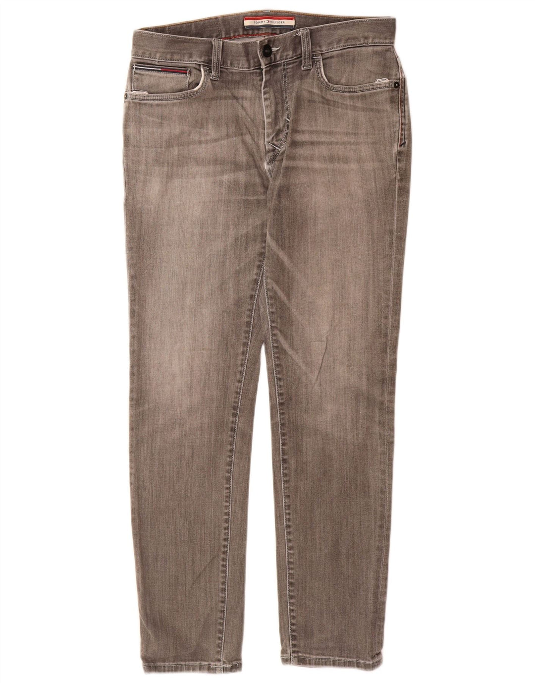 Blugi slim pentru bărbați Tommy Hilfiger W30 L30 bumbac gri