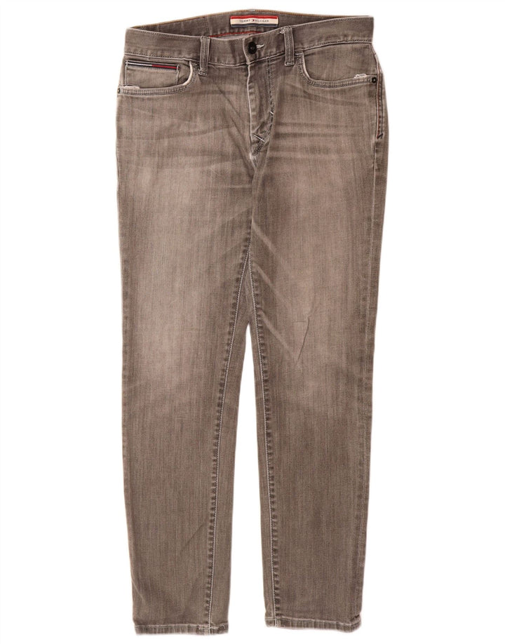 Blugi slim pentru bărbați Tommy Hilfiger W30 L30 bumbac gri