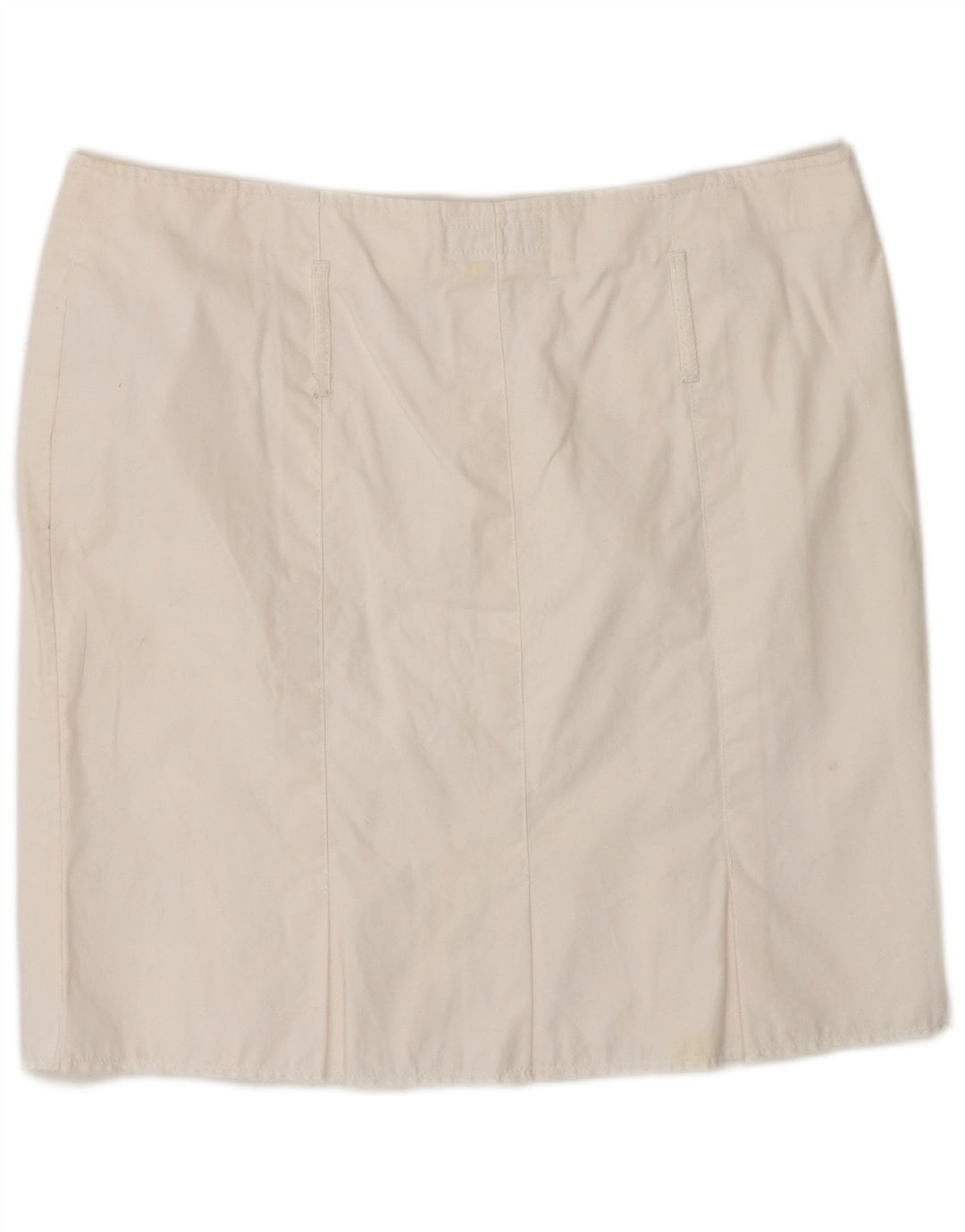 Fusta mini pentru femei Tommy Hilfiger, mare W32, bumbac alb