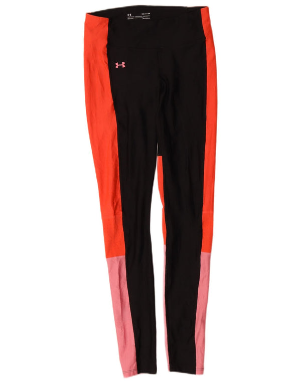 Leggings Under Armour pentru femei Heat Gear UK 8, mici, multicolore