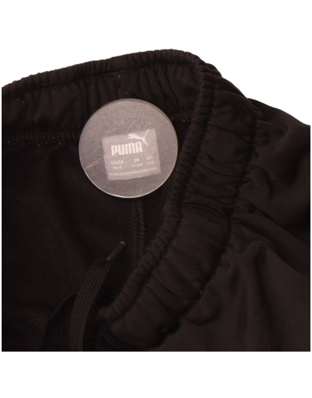 Pantaloni de trening PUMA pentru băieți 11-12 ani negri