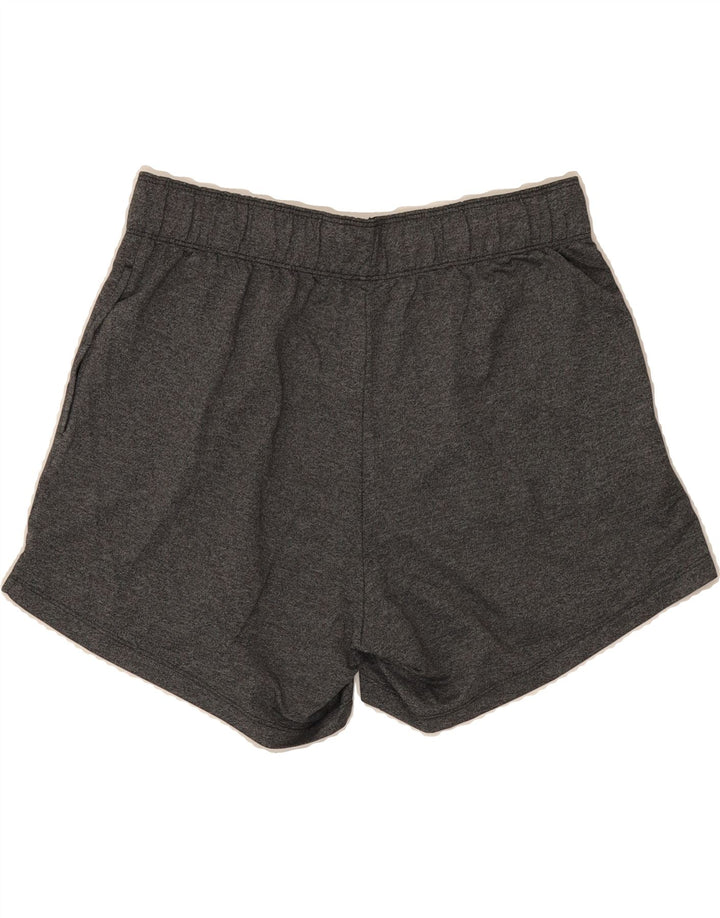 NIKE Womens Dri Fit Sport Shorts UK 14 Medium Grey Polyester Vintage Nike and Second-Hand Nike from Messina Hembry 