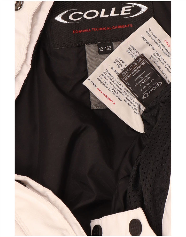 Jachetă de schi VINTAGE pentru băieți 11-12 ani, multicoloră, din poliester