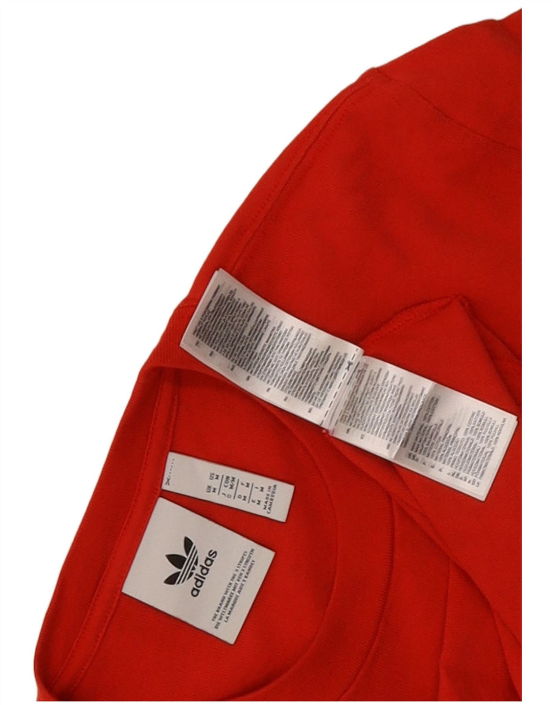 Tricou grafic pentru bărbați Adidas Top, bumbac roșu mediu