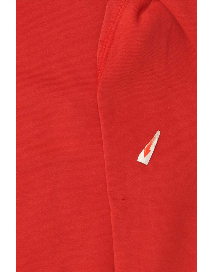 Pulover Nike pentru bărbați, UK 39/41, bumbac roșu mediu