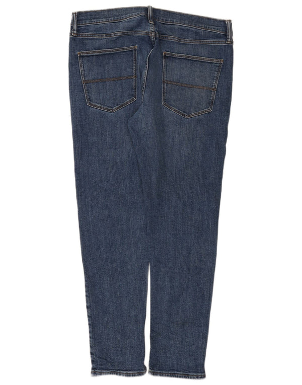 Blugi skinny pentru bărbați Marks & Spencer W34 L29 Bumbac albastru