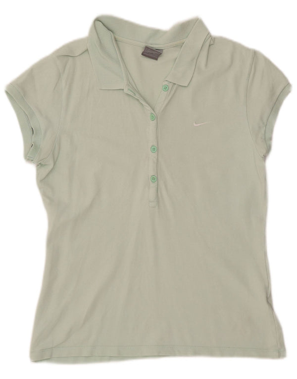 Tricou polo Nike pentru femei UK 18 XL, bumbac verde