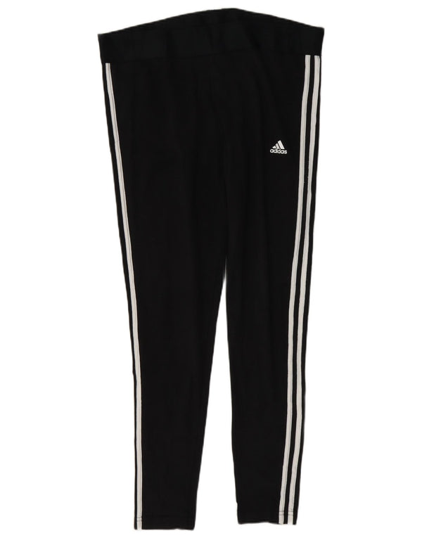 Leggings pentru femei Adidas UK 20/22 XL bumbac negru