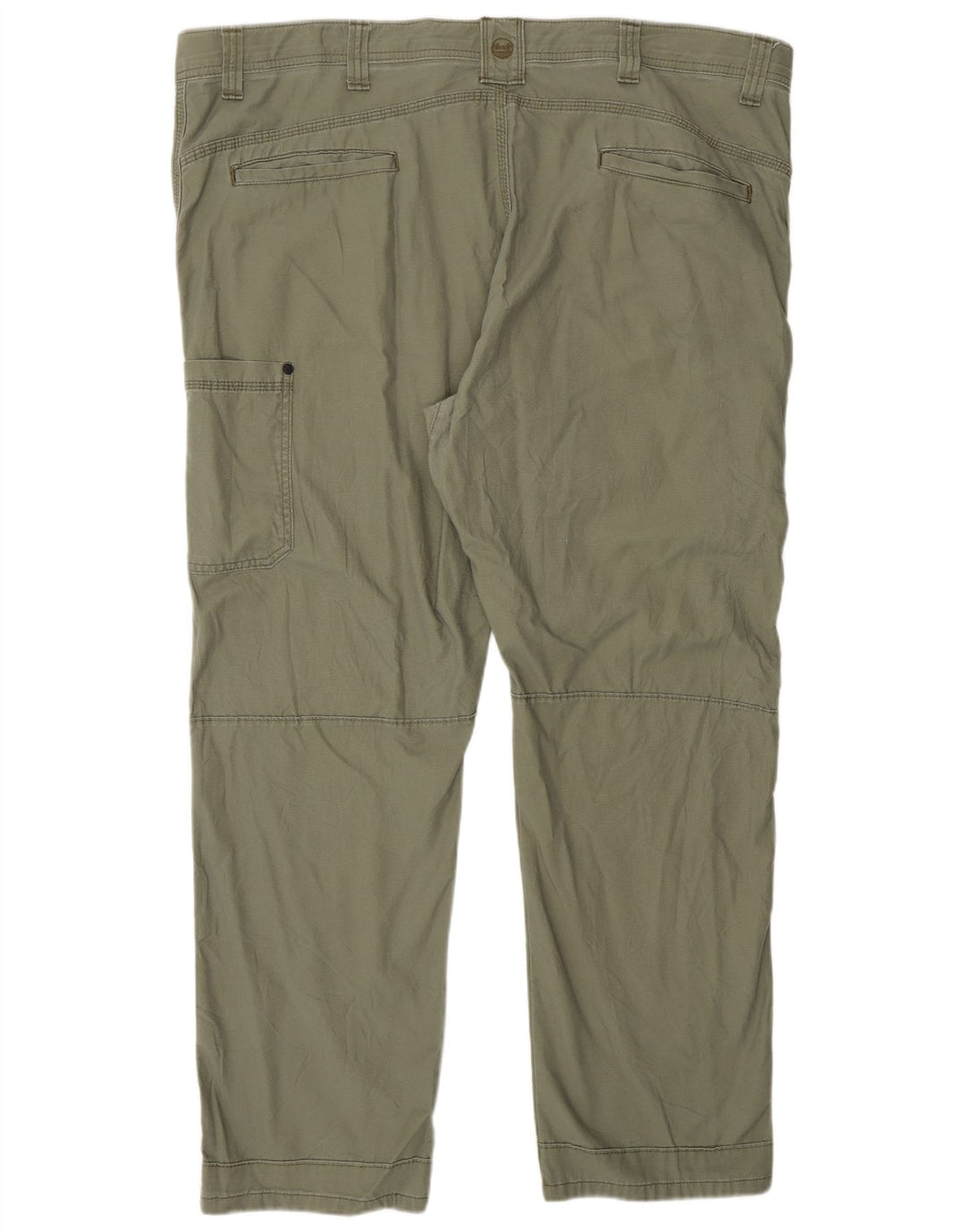 Pantaloni cargo drepti pentru bărbați WRANGLER W44 L30 bumbac verde