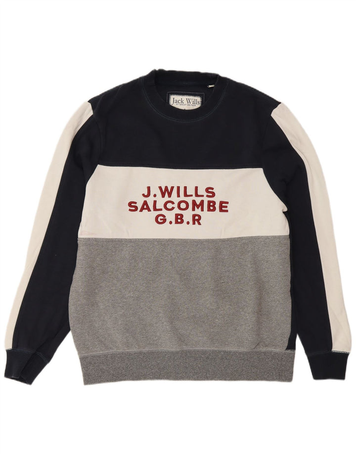 Pulover Jack Wills Salcombe pentru bărbați, mare, albastru, color block