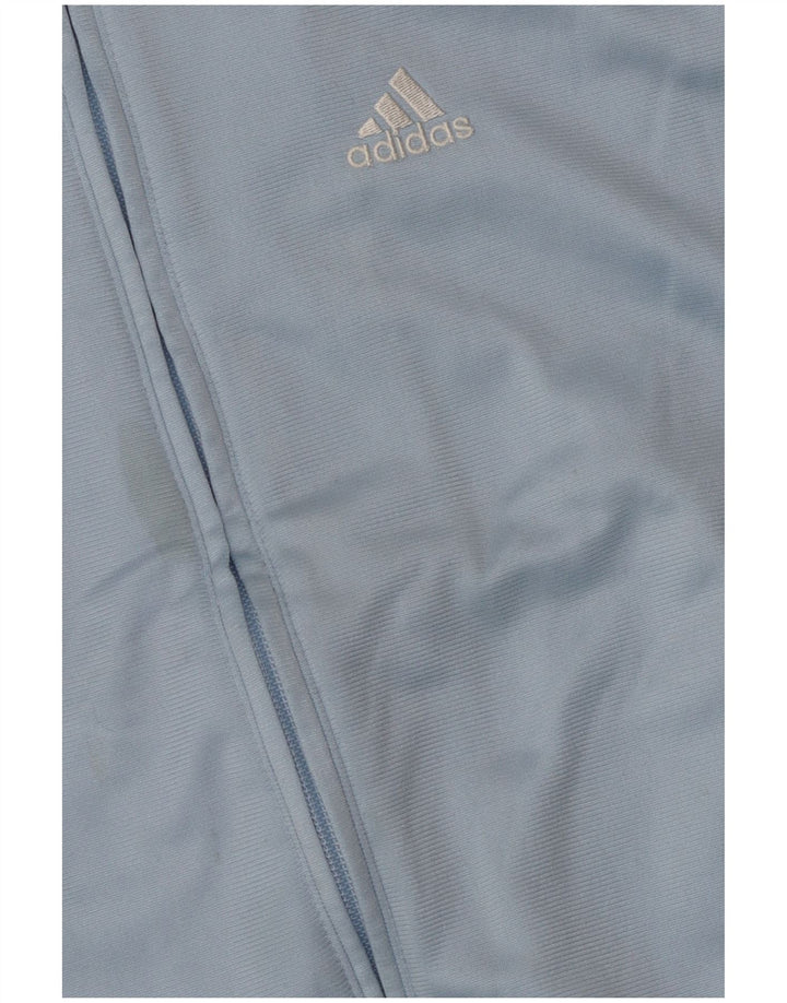 Jachetă de trening pentru băieți Adidas 13-14 ani, albastru, poliester