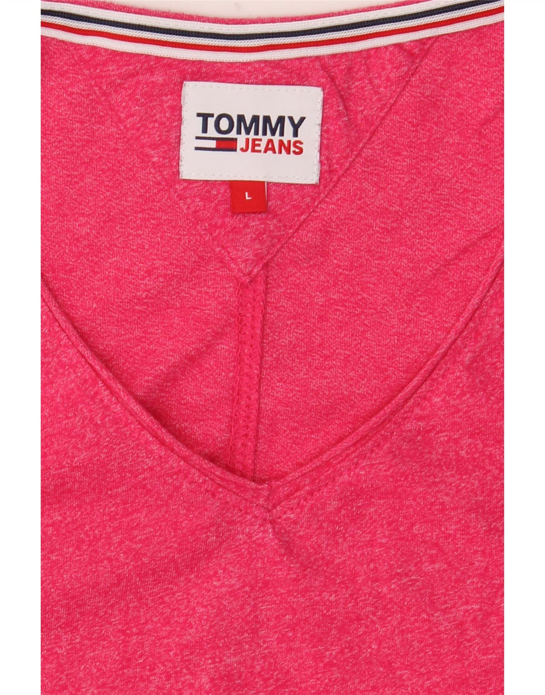 Tricou pentru bărbați Tommy Hilfiger Top mare roz cu pete