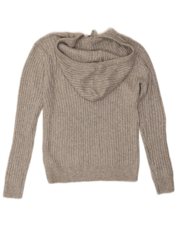 Pulover cu glugă pentru femei Marks & Spencer UK 6 XS poliester gri
