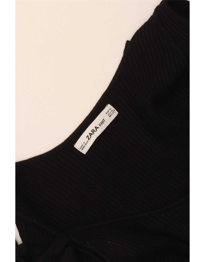 Top camis pentru femei Zara UK 12 Medium Black