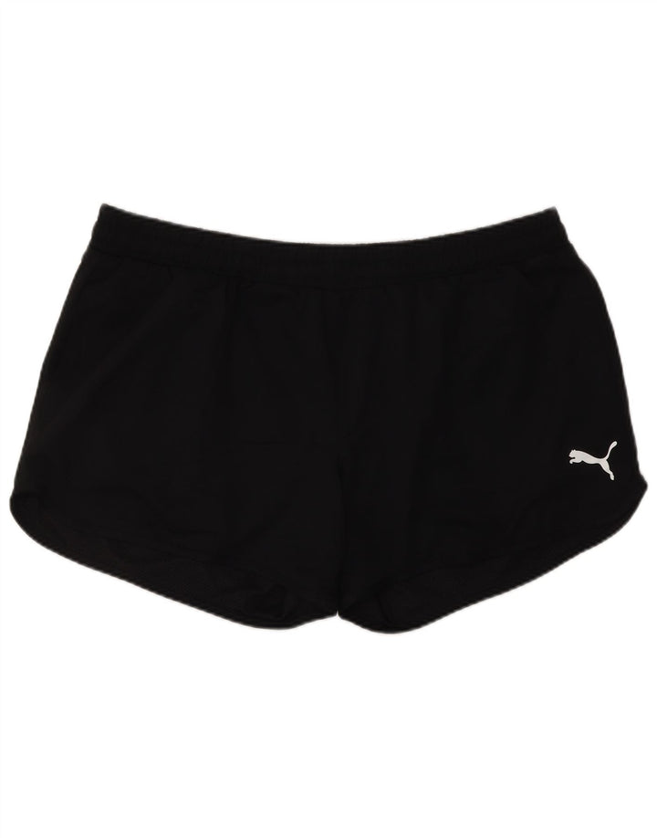 Pantaloni scurti sport PUMA pentru femei UK 18 XL poliester negru