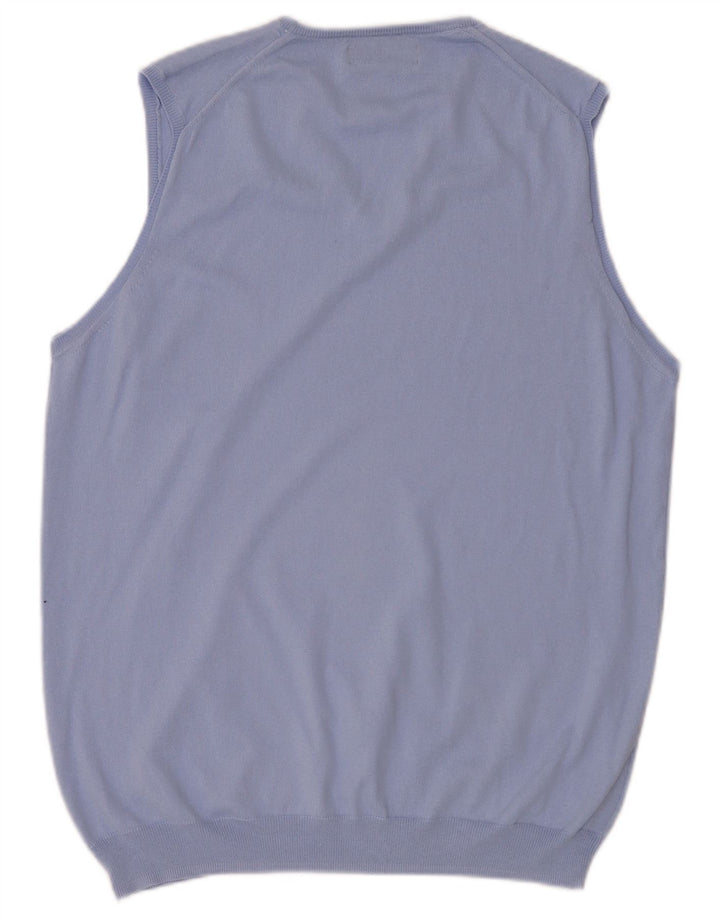 Zara Barbati Vesta Tank Top XL Albastru