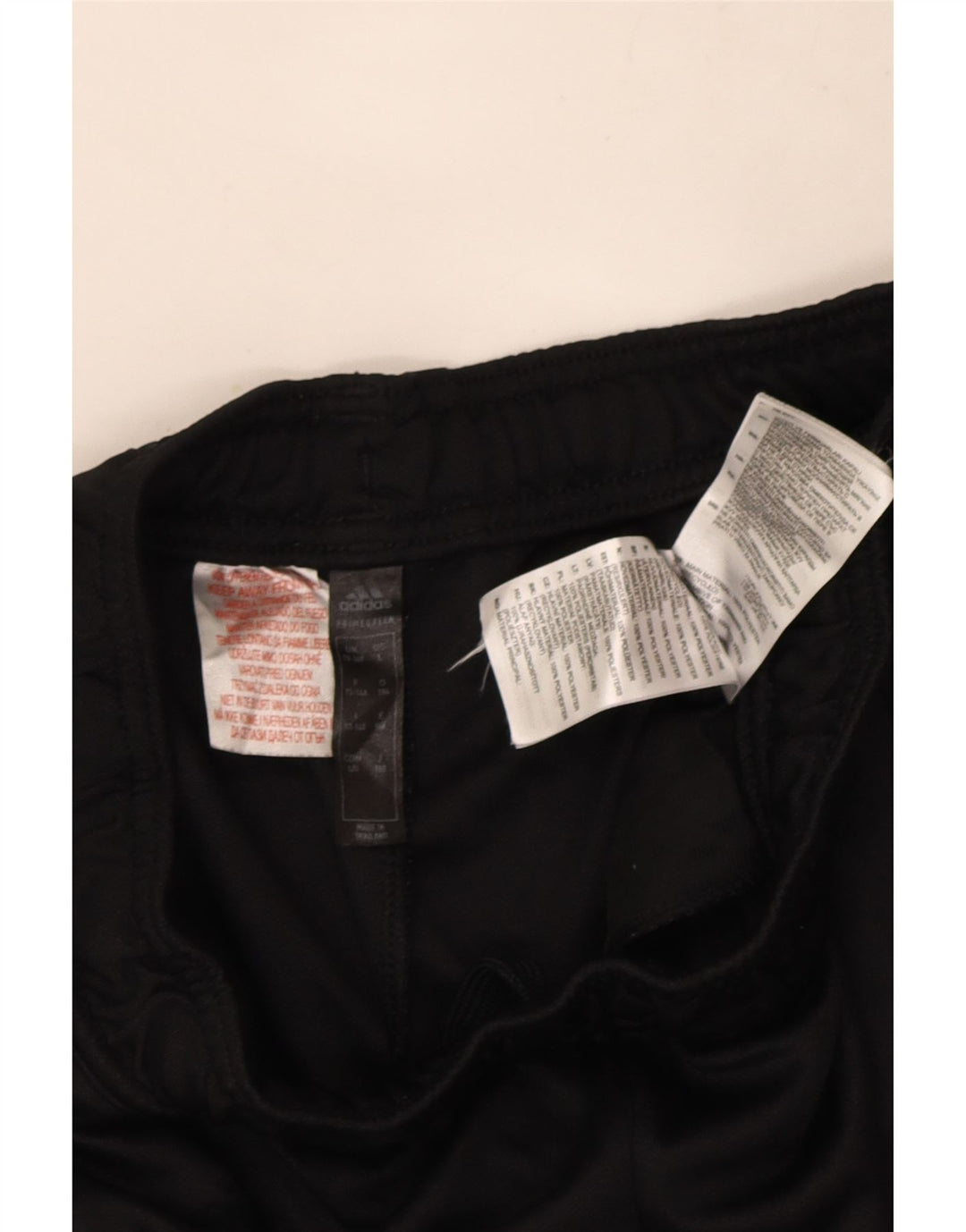 Pantaloni de trening Adidas baieti 13-14 ani poliester negru