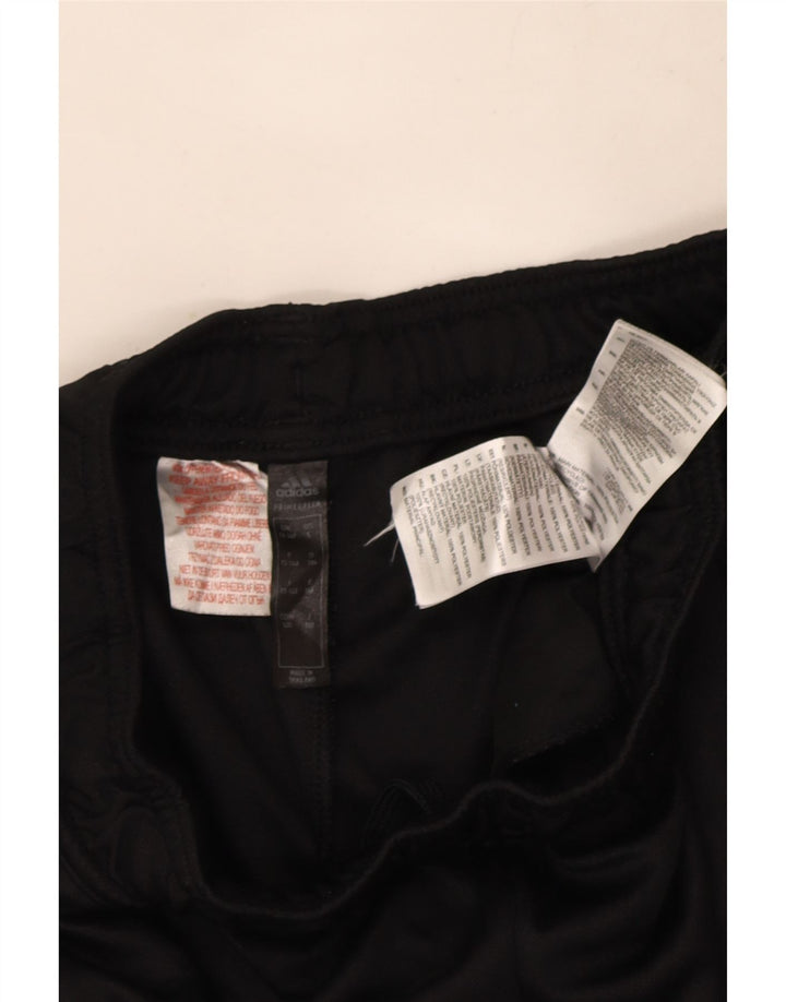 Pantaloni de trening Adidas baieti 13-14 ani poliester negru
