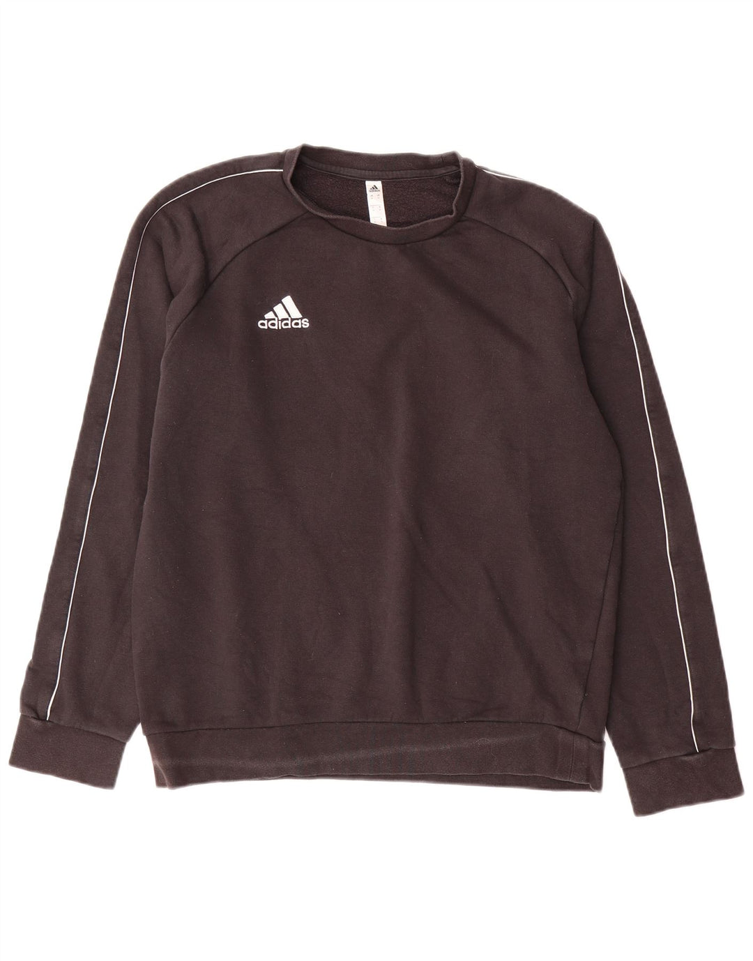 Pulover Adidas pentru bărbați, bumbac mediu negru