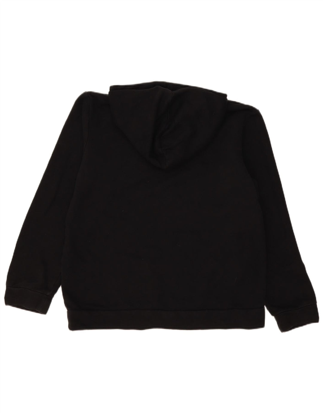 Jack & Jones Pulover cu capota cu grafic pentru bărbați, mic, negru