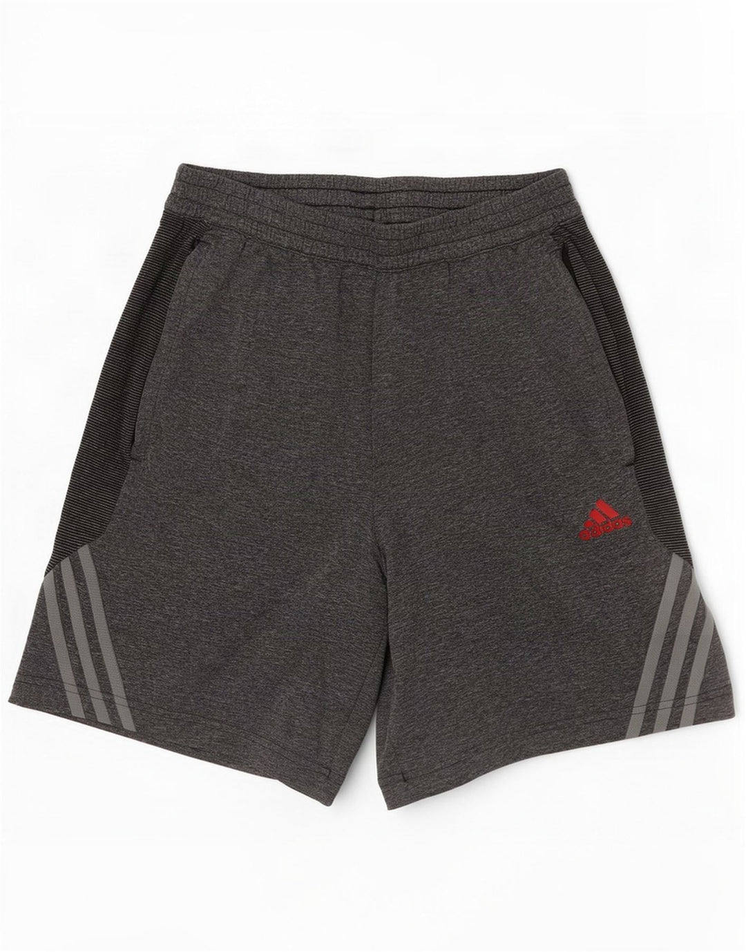 Pantaloni scurți sport pentru bărbați Adidas Climacool, gri, poliester color bloc