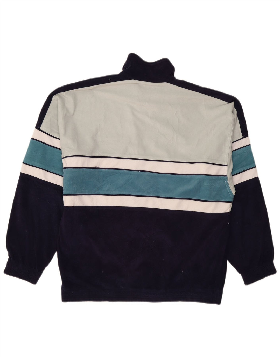 DIADORA Mens Tracksuit Top Jacket UK 38 Medium Multicoloured Colourblock