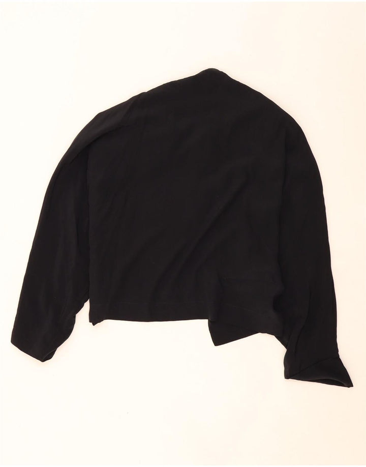 DANIELA MASSA Womens 3/4 Sleeve Bolero Top IT 40 Small Black