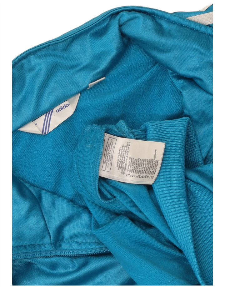 Jachetă de top pentru trening Adidas pentru femei EU 46 Poliester albastru mare