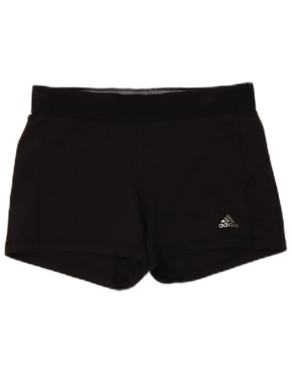 Pantaloni scurți sport Climalite Adidas pentru femei UK 16/18 Large Black