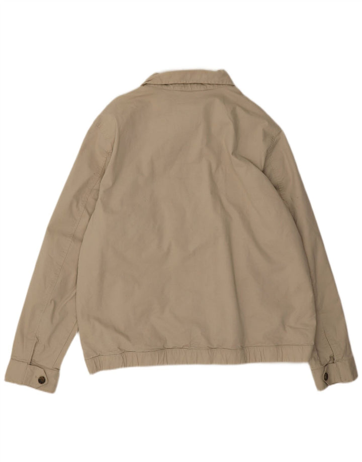 Geacă bomber pentru bărbați Marks & Spencer UK 44 2XL bumbac bej