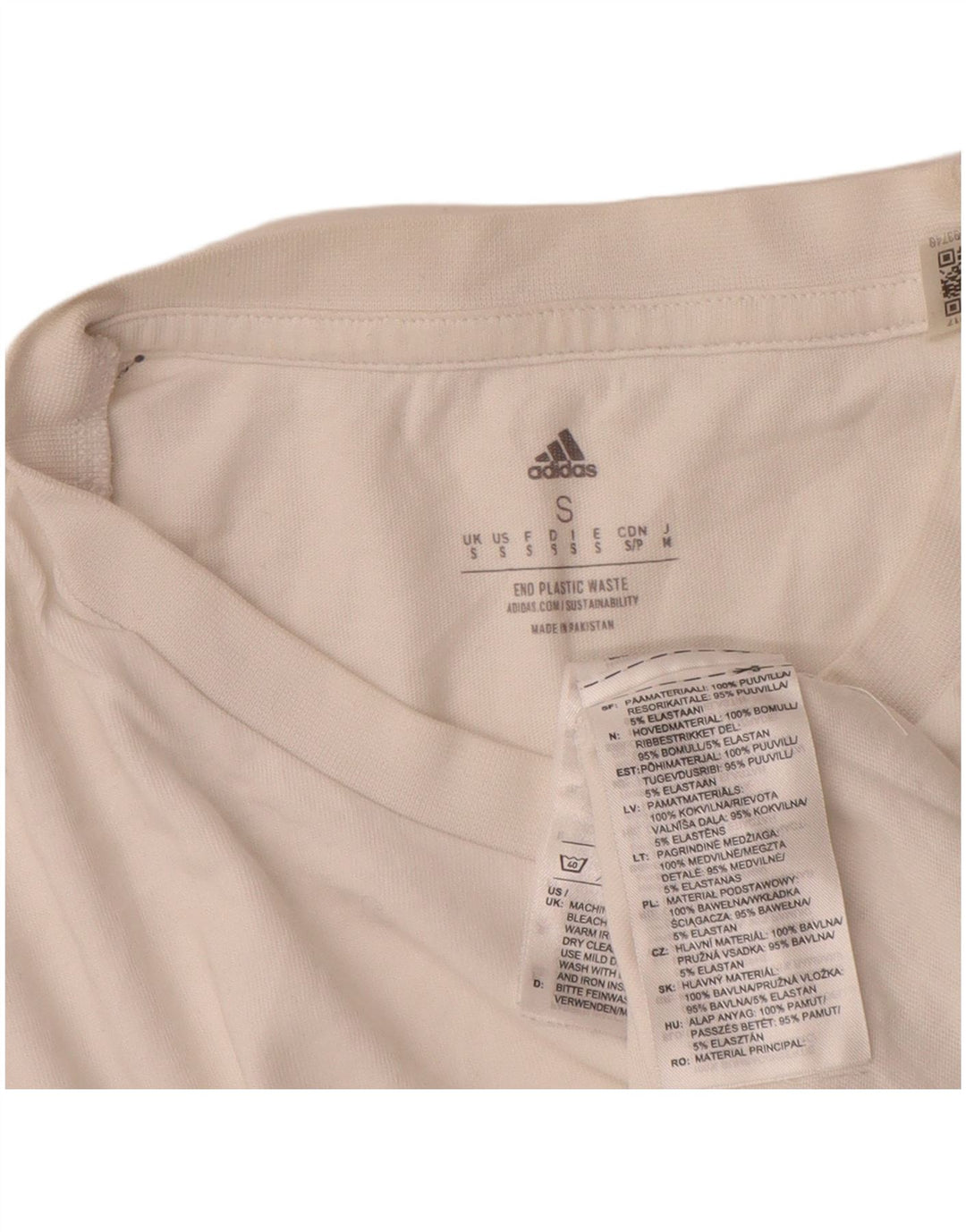 Tricou grafic pentru bărbați Adidas Top mic, alb, bumbac