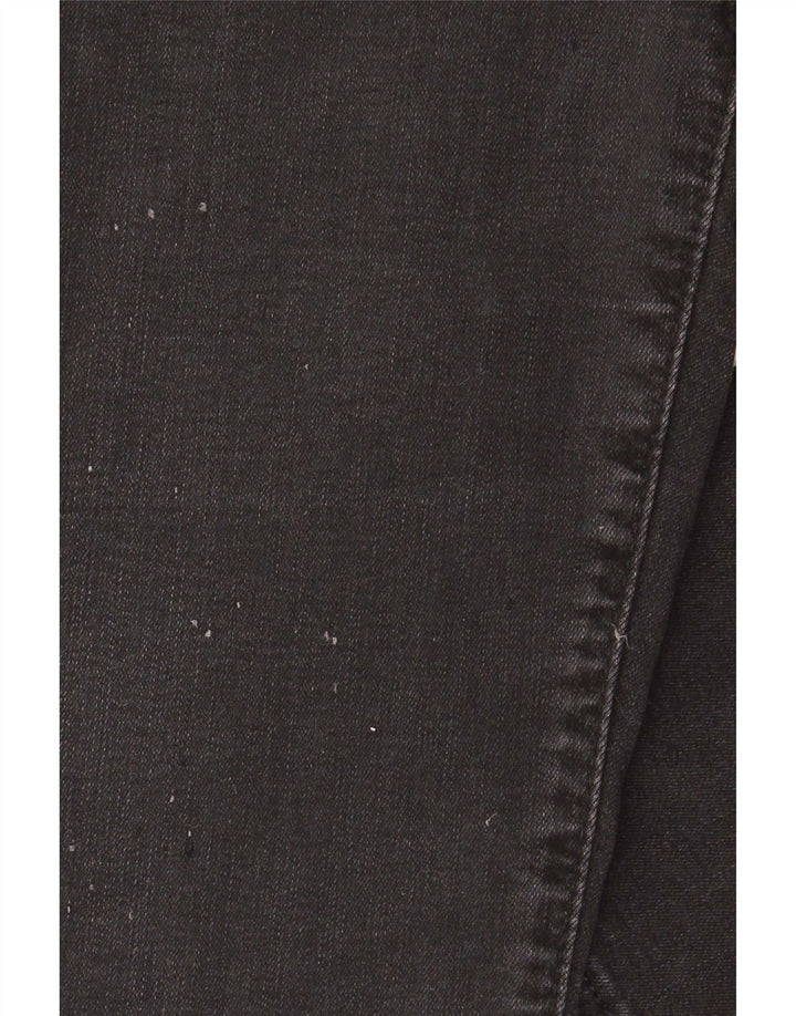 Pantaloni scurți Levi's 314 Shaping Denim W29 L28 bumbac negru