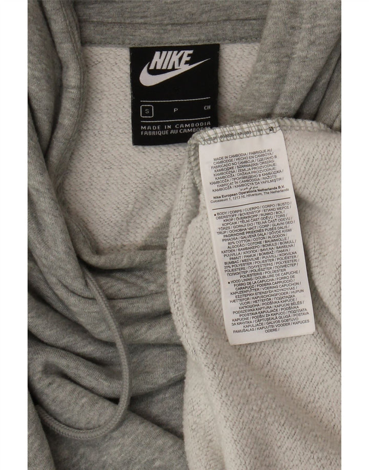 Pulover Nike pentru bărbați, bumbac cu pete mici, gri