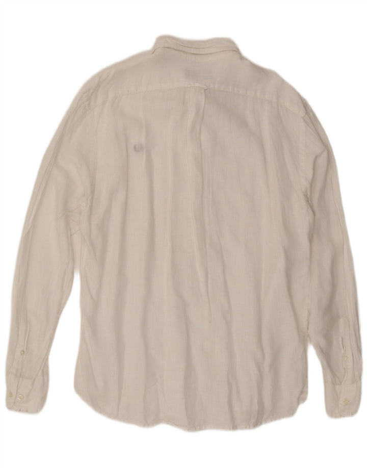 Cămașă Fred Perry pentru bărbați, 2XL, in alb