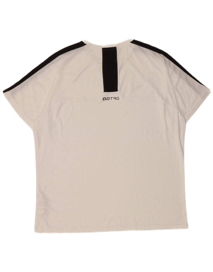 Tricou pentru bărbați PUMA Top 2XL, alb, poliester color bloc