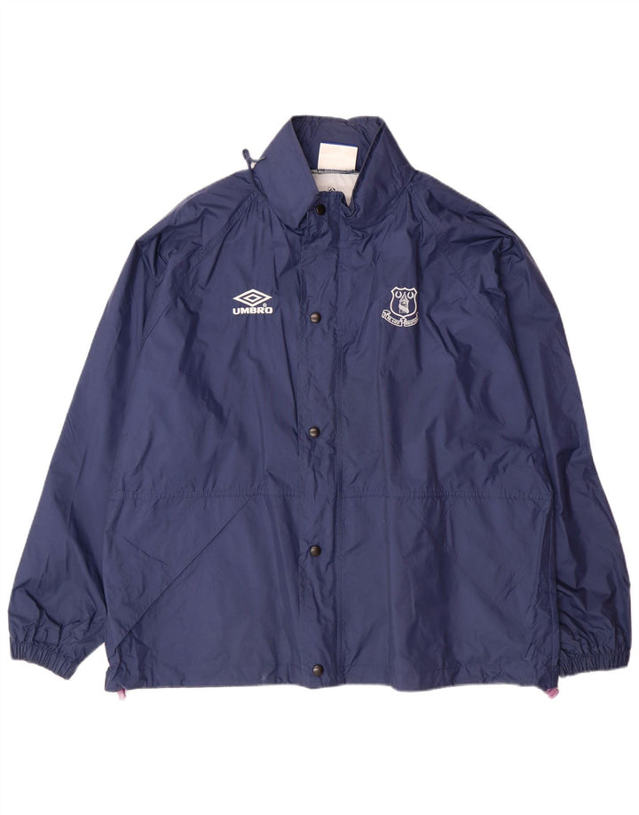 UMBRO Jachetă de ploaie cu glugă pentru bărbați UK 38 Medium Bleumarin