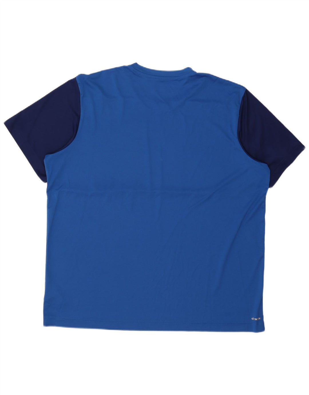 Tricou Adidas Climalite pentru bărbați Top 2XL, albastru, poliester color bloc