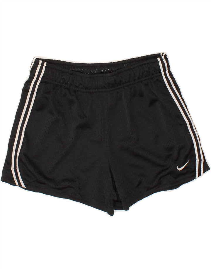 NIKE Boys Dri Fit Sport Shorts 10-11 Years Medium Black Polyester Vintage Nike and Second-Hand Nike from Messina Hembry 