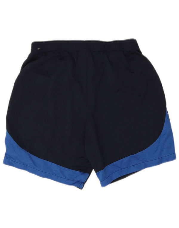 Pantaloni scurți sport subțiri Nike Dri Fit pentru bărbați, mari, bleumarin, poliester color bloc