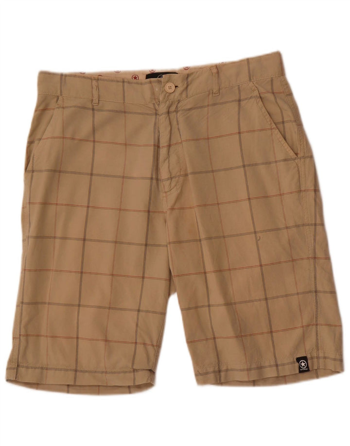 Pantaloni scurți chino Converse pentru bărbați, medii W32, bej, din bumbac