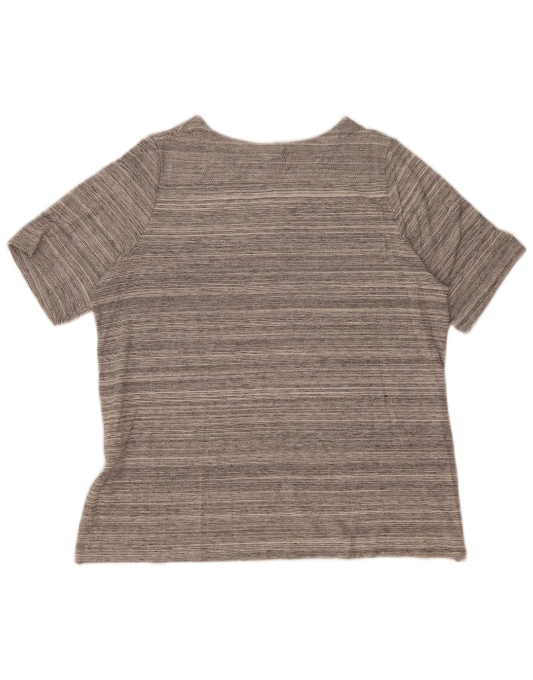 Tricou pentru femei Nike, UK 14, bumbac cu dungi gri medii